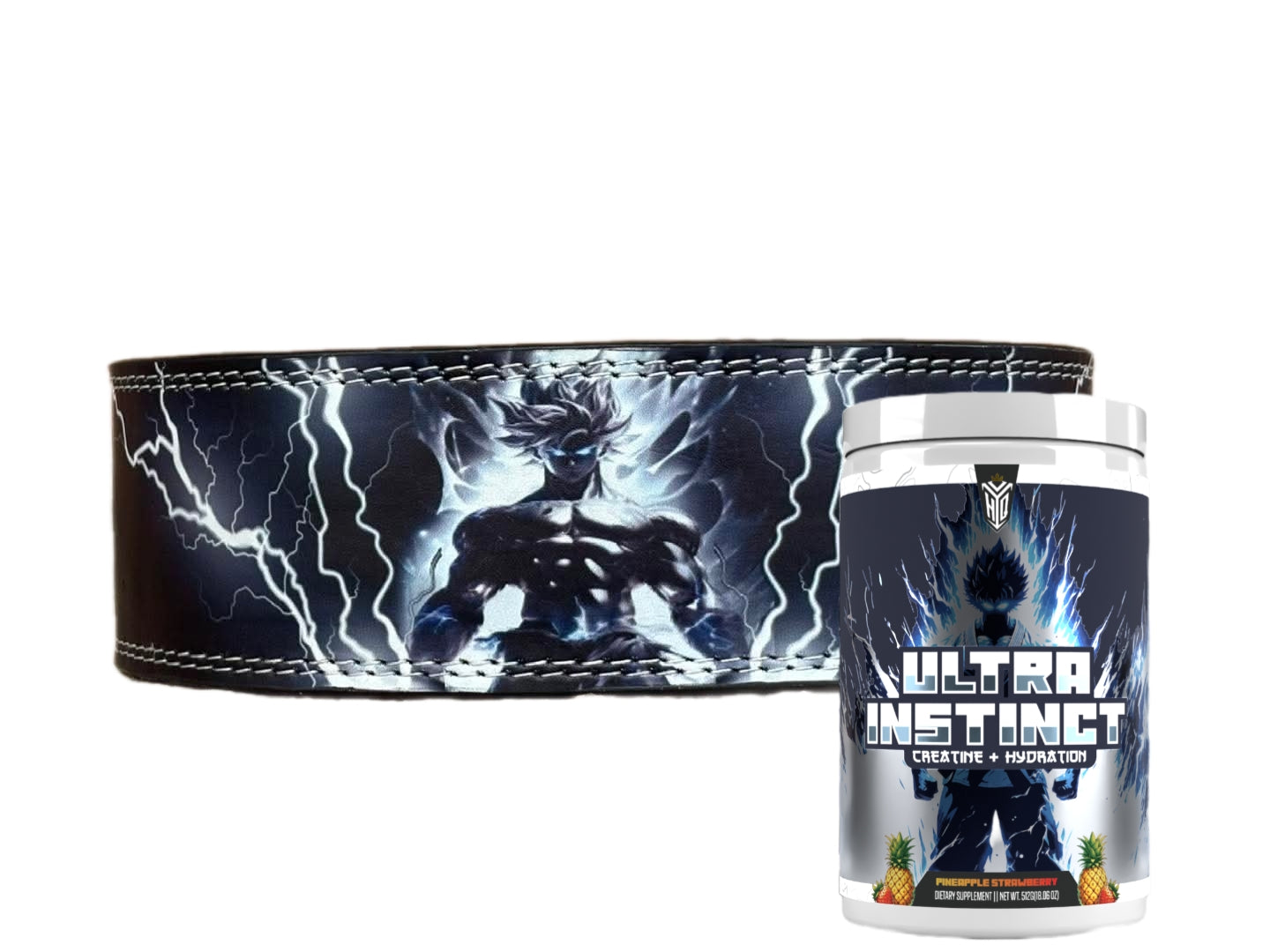 SUPER Saiyan Lifting Belt W/ FREE CREATINE